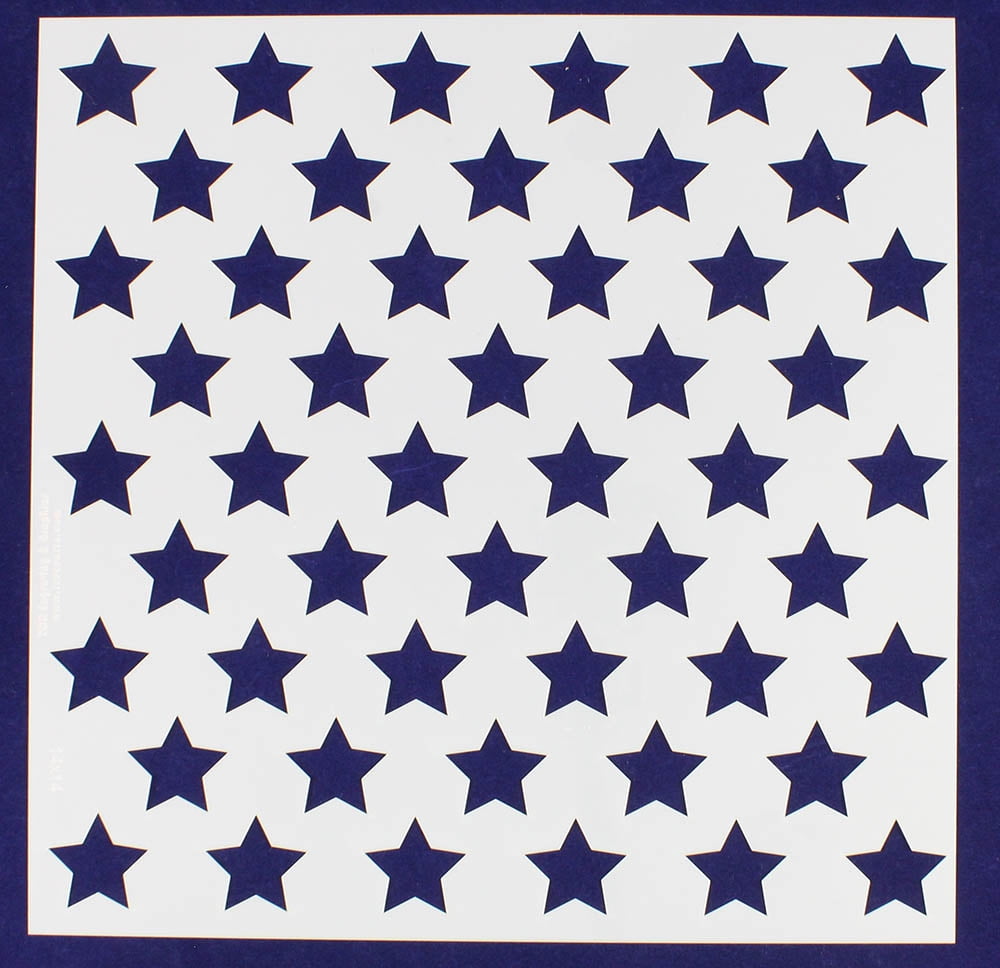 American Flag Star Stencil - Around Flag Collections photo relating to 50 Star Stencil Printable known as American Flag Star Stencil - Regarding Flag Collections